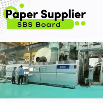 Bảng SBS bằng giấy vàng-sáng, chắc và sẵn sàng in